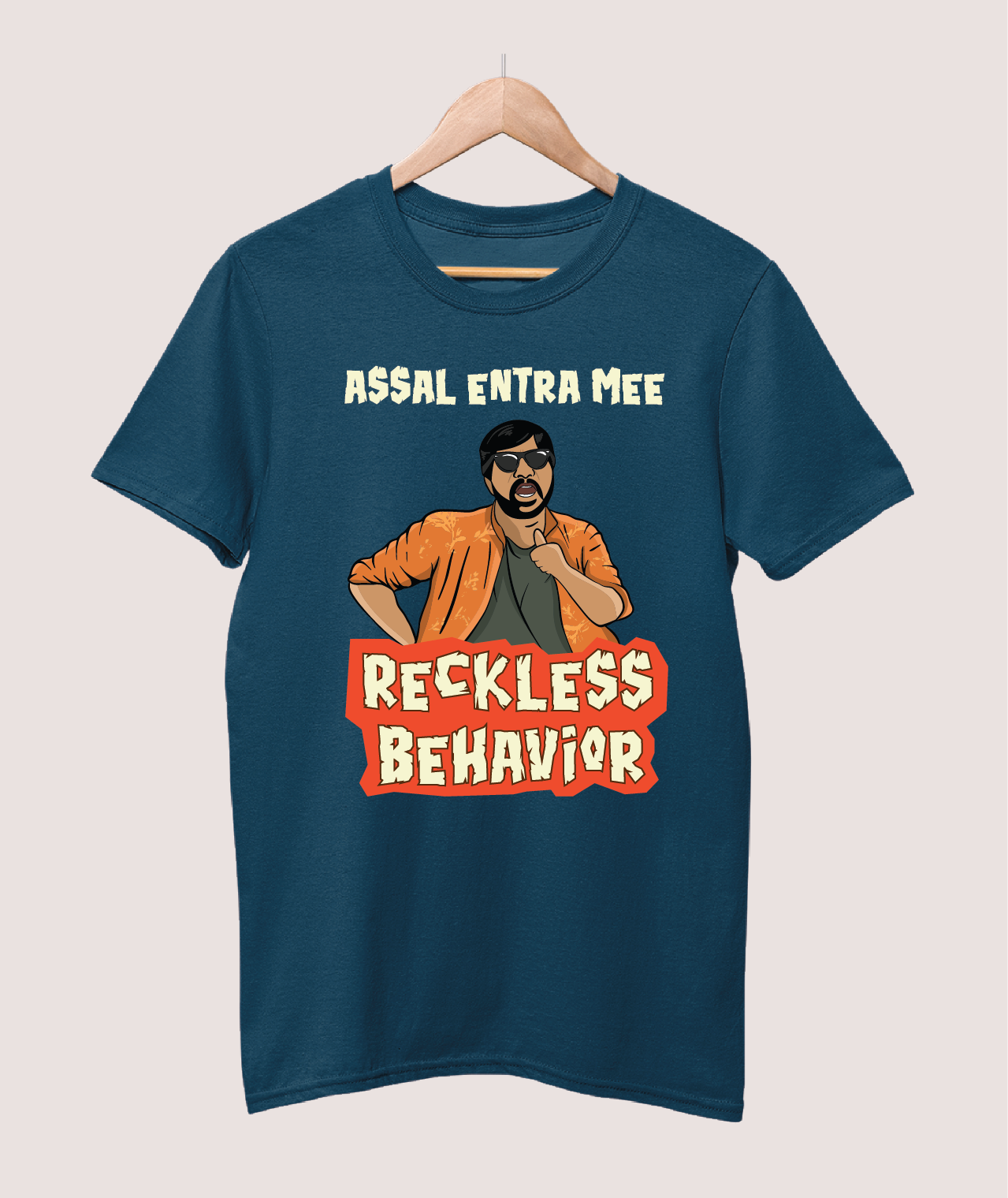 Assal entra mee reckless behavior T-shirt
