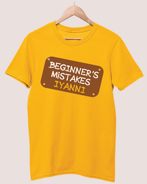 Beginners mistakes iyanni T-shirt