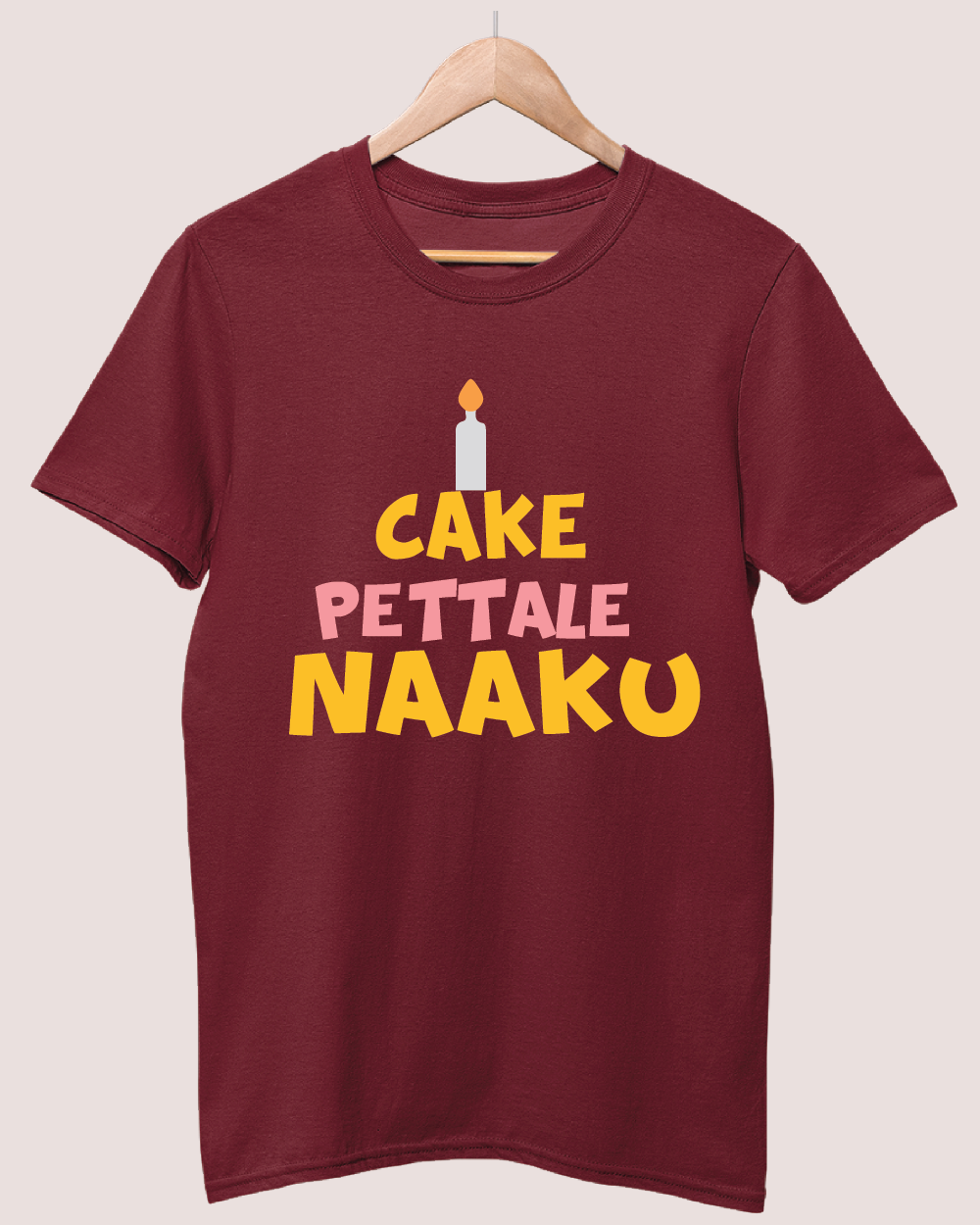 Cake pettale naaku T-shirt