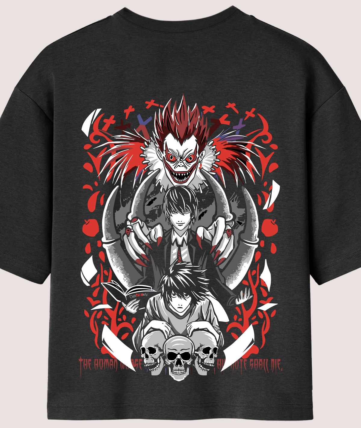 Death Note Oversized Anime T-shirt