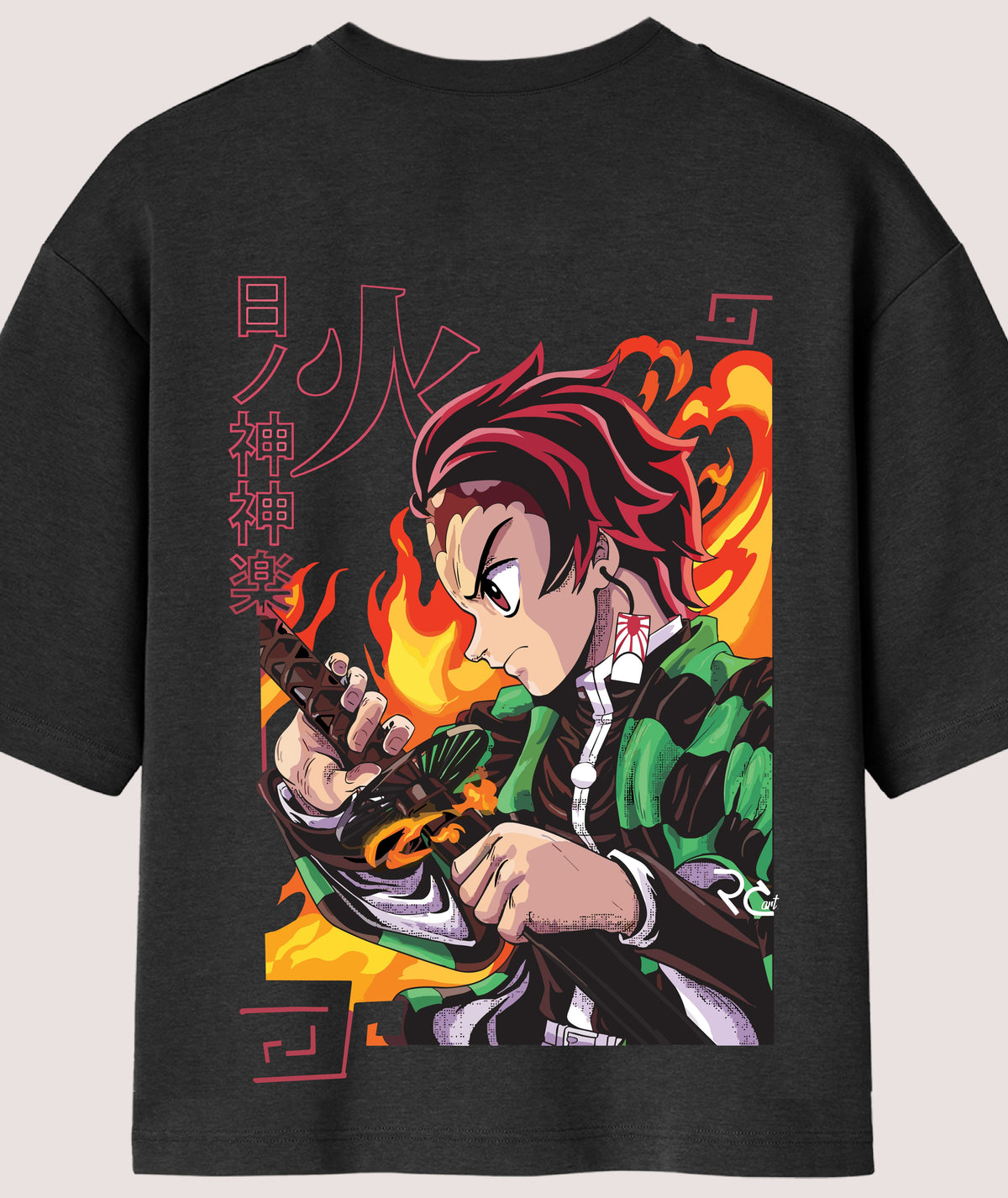 Demon Slayer 1 Oversized Anime T-shirt