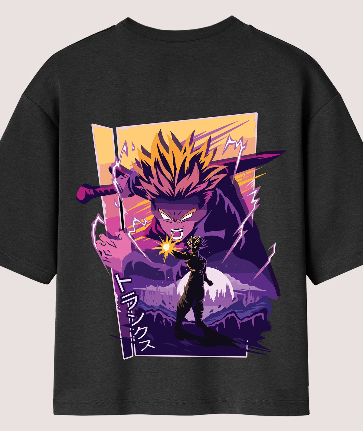 Future Trunks Oversized Anime T-shirt