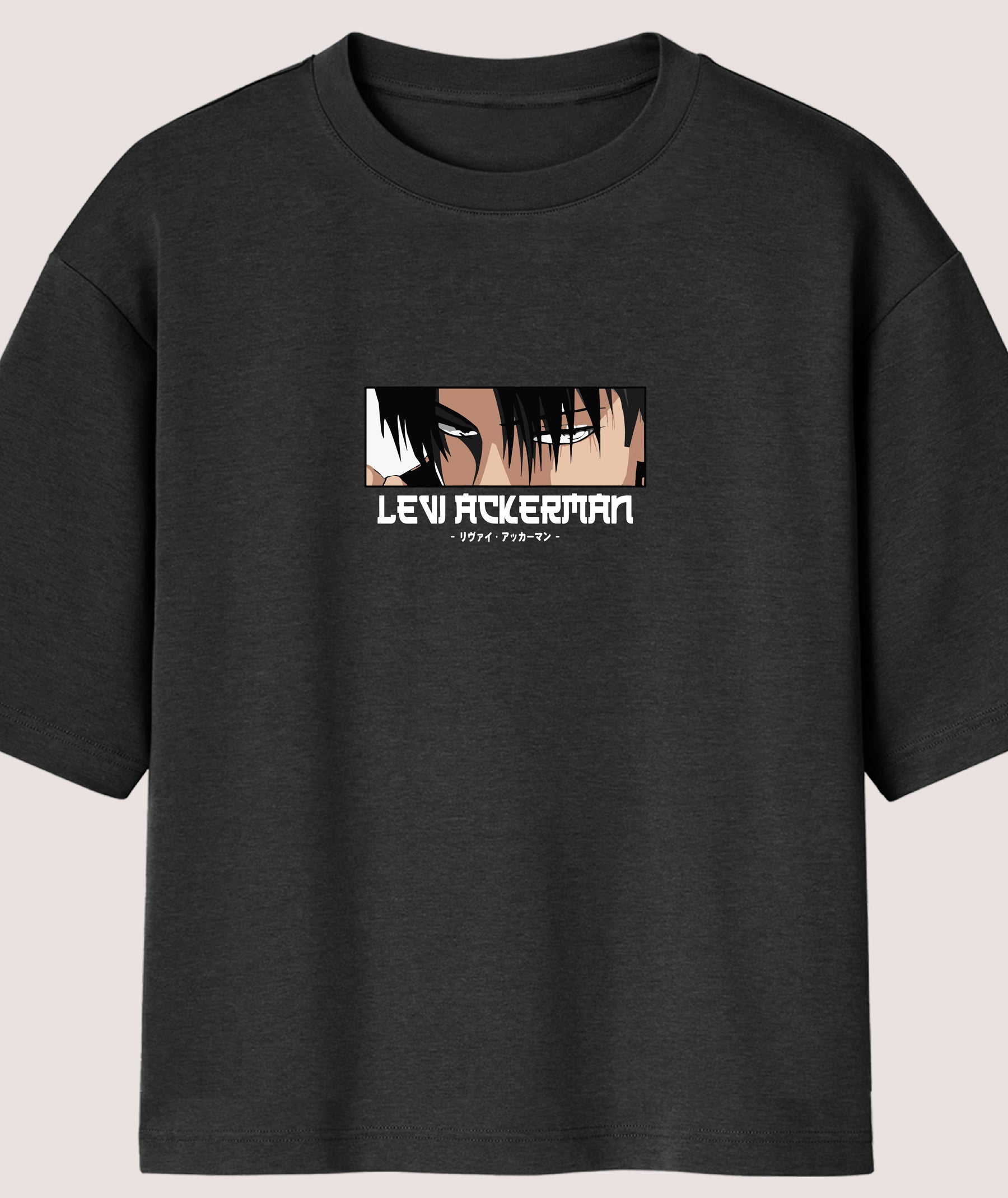 Levi Flakes Oversized Anime T-shirt
