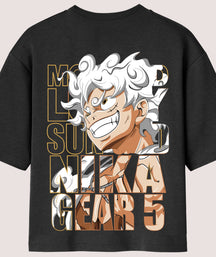 Luffy Gear 5 Oversized Anime T-shirt