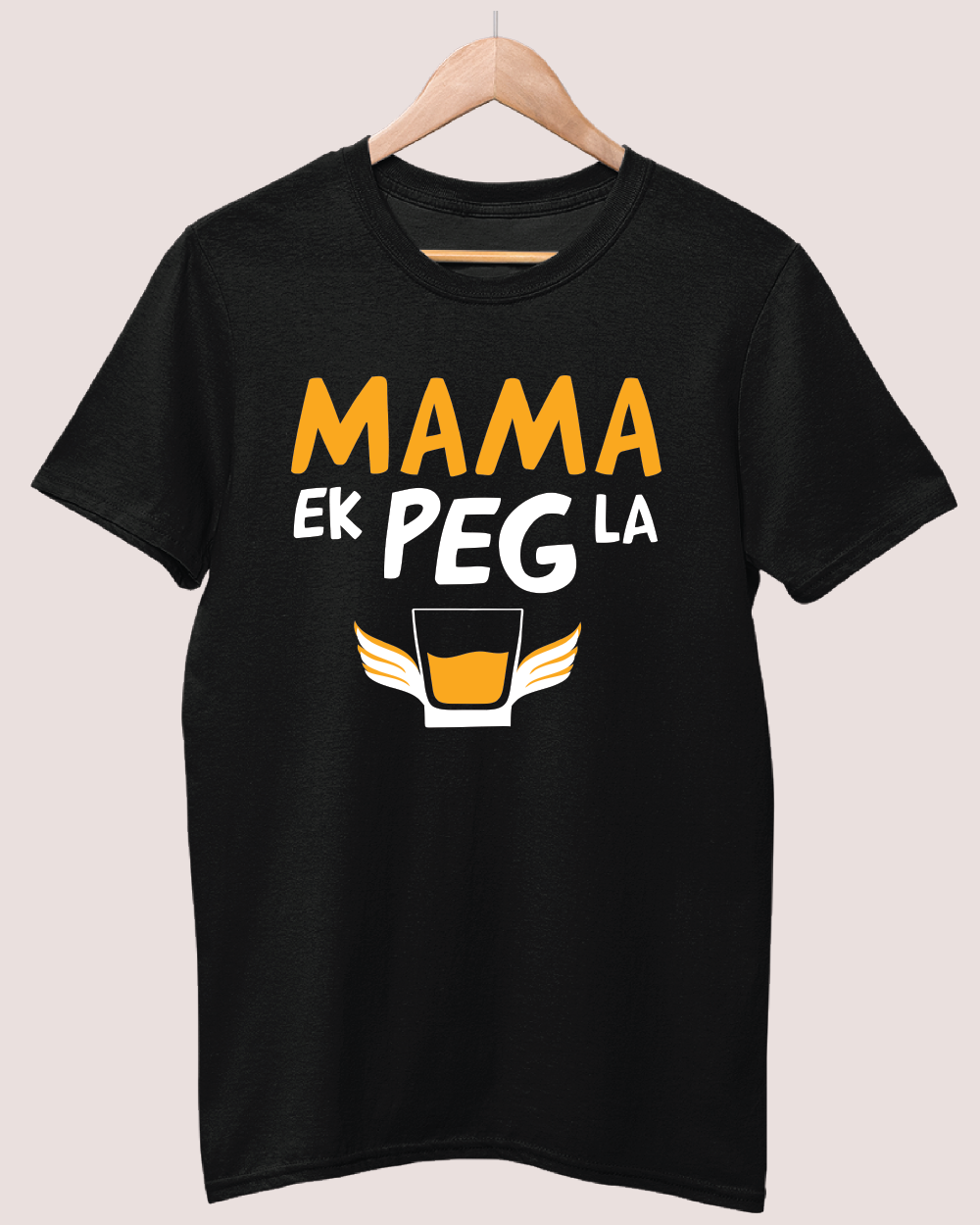 Mama ek peg la T-shirt