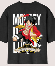 Monkey D. Luffy Oversized Anime T-shirt