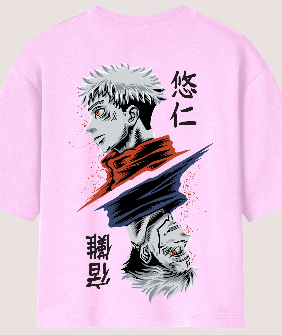 Sukuna Itadori Oversized Anime T-shirt