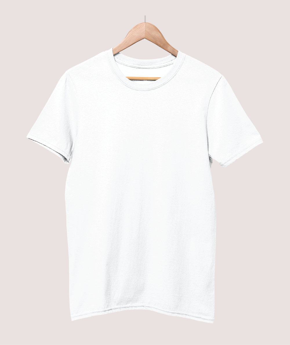 Solid White T-shirt