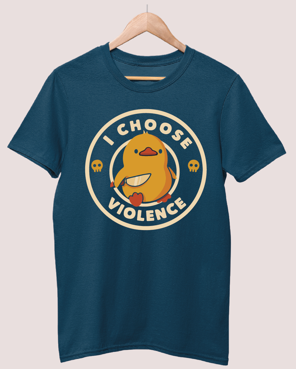 I choose violence t-shirt